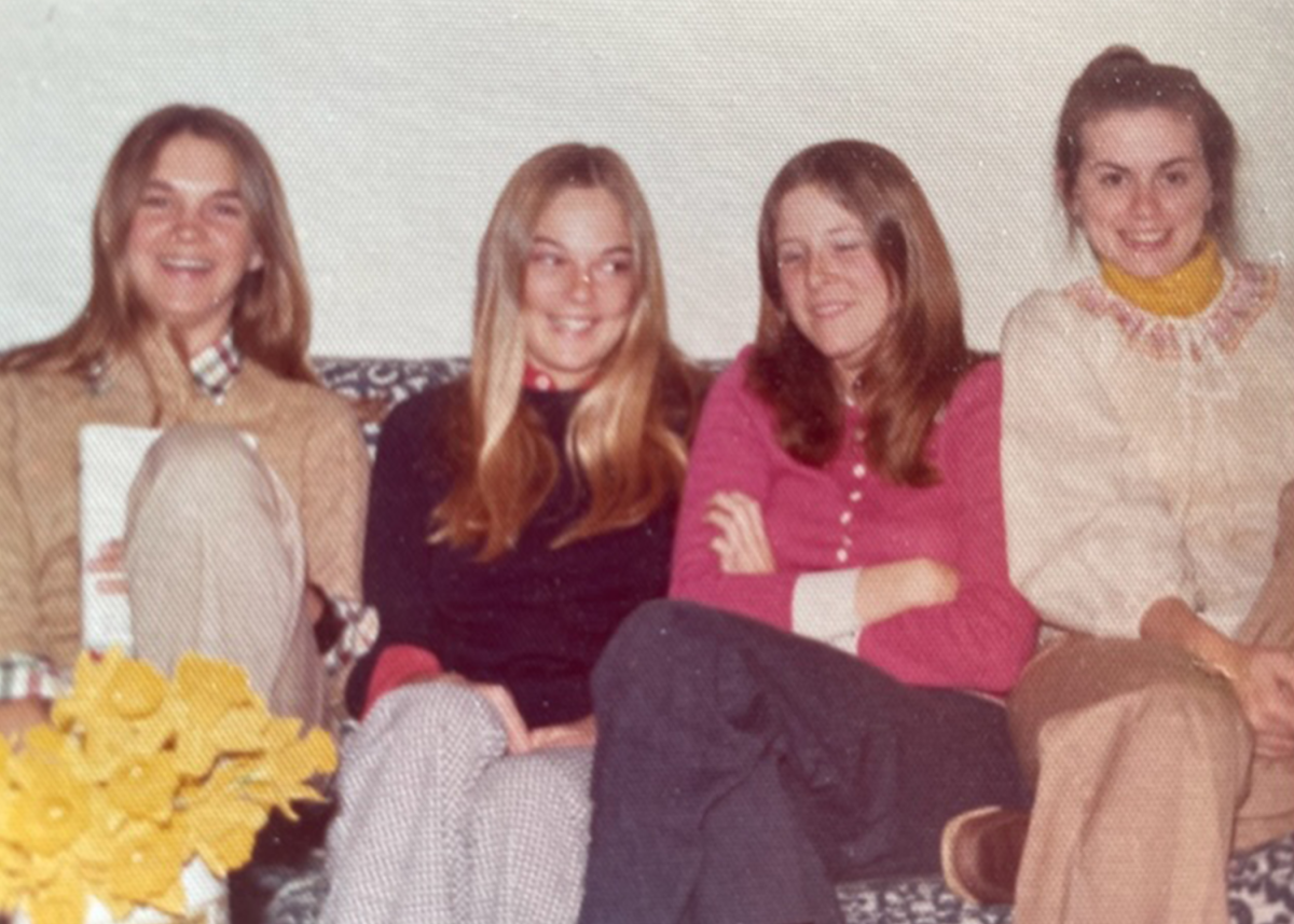 4 women of the class of 1974 at UVA Arts & Sciences