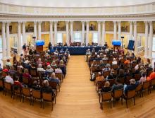 "Gritty" Graduates from UVA's First Coeducational Class Honored at A&S Symposium